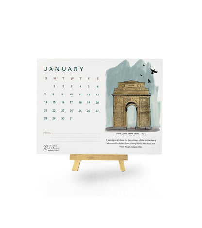 2024 Calendar - Indian Reverie