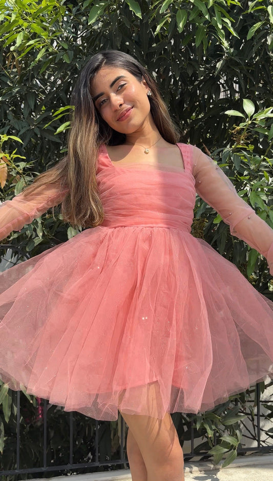 Sugarplum Pearl Dress With Detachable Big Bow