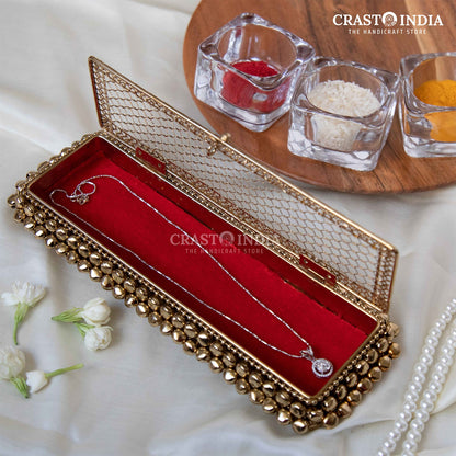 Handcrafted Ghunghroo Jewellery Chain Box