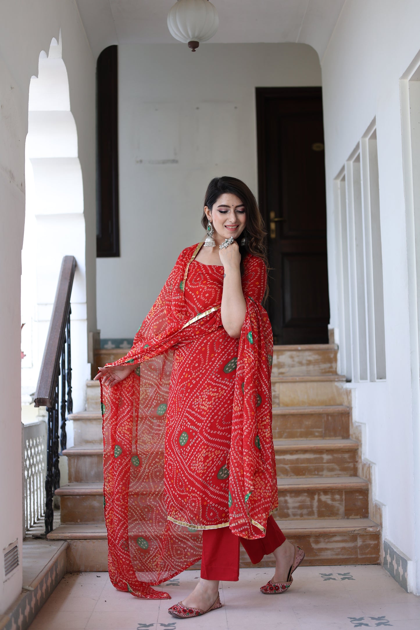 Shree Red Suit Set