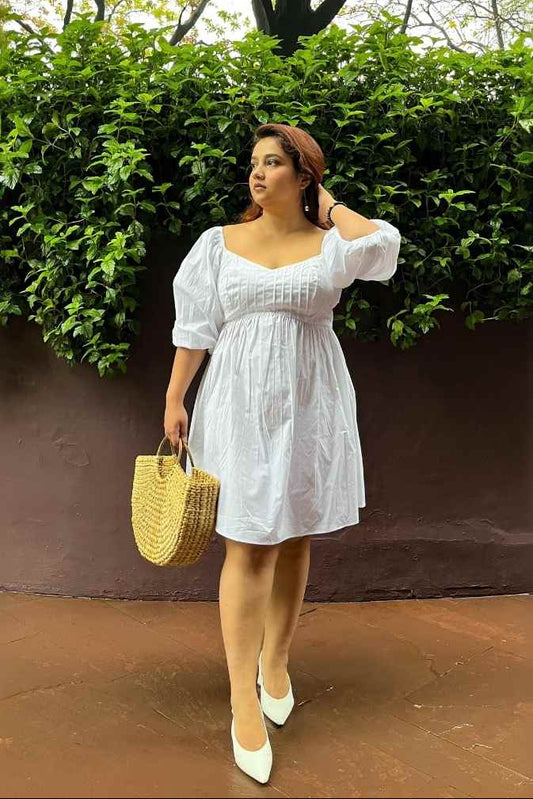 Aster Cotton Mini Dress