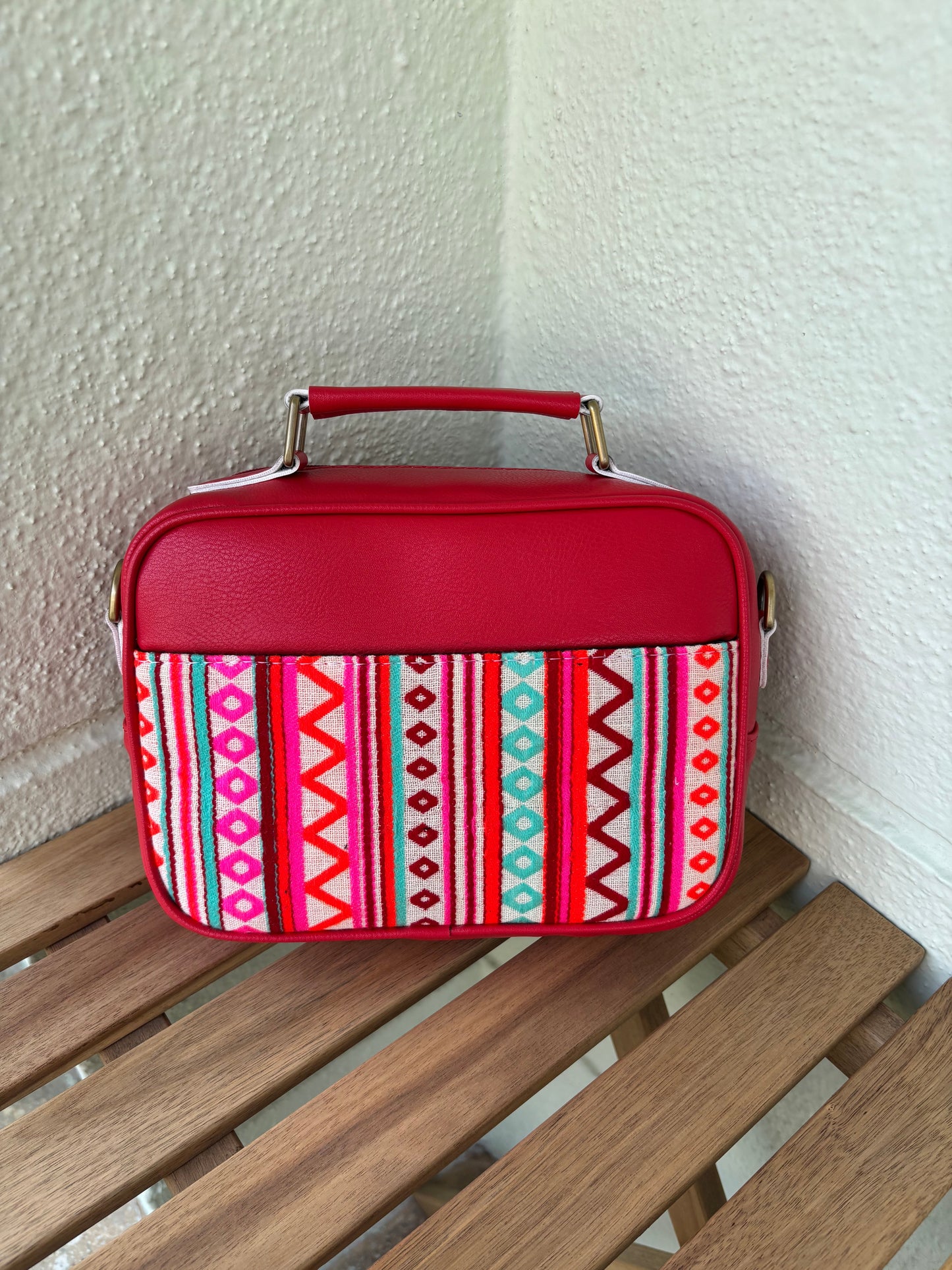 Vivid Handcrafted Briefcase Sling