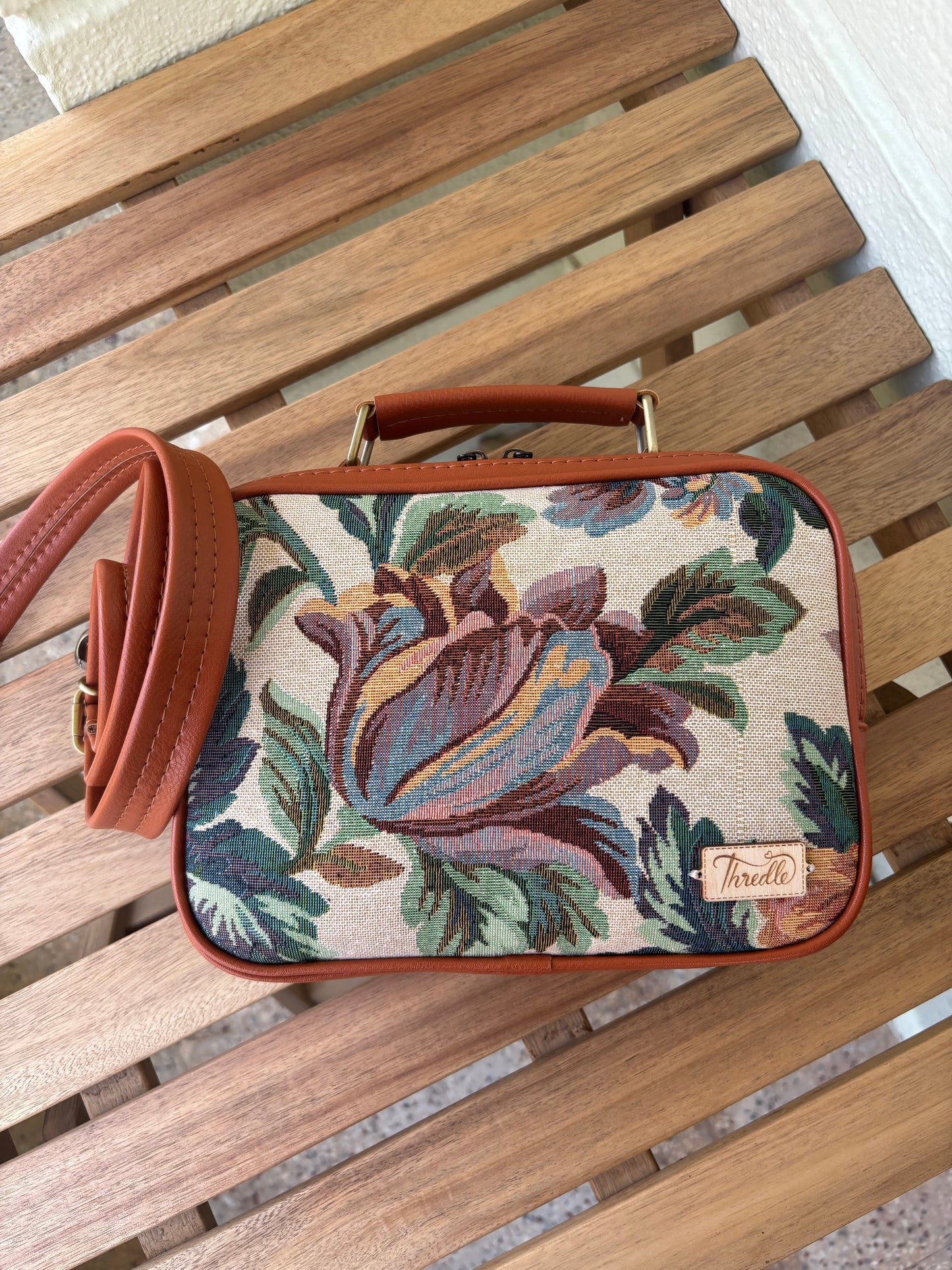 Botanica Handcrafted Briefcase Sling