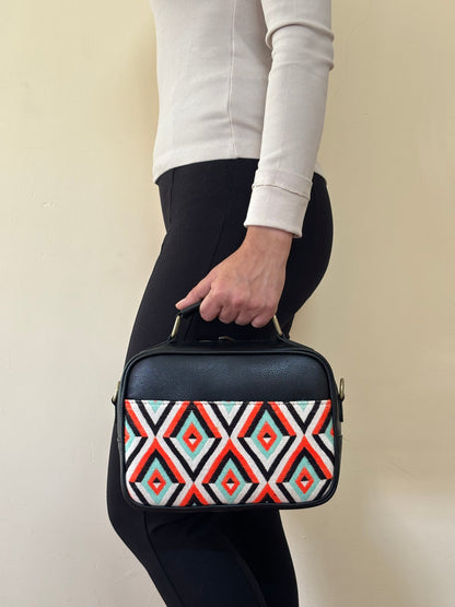 Geo Handcrafted Briefcase Sling