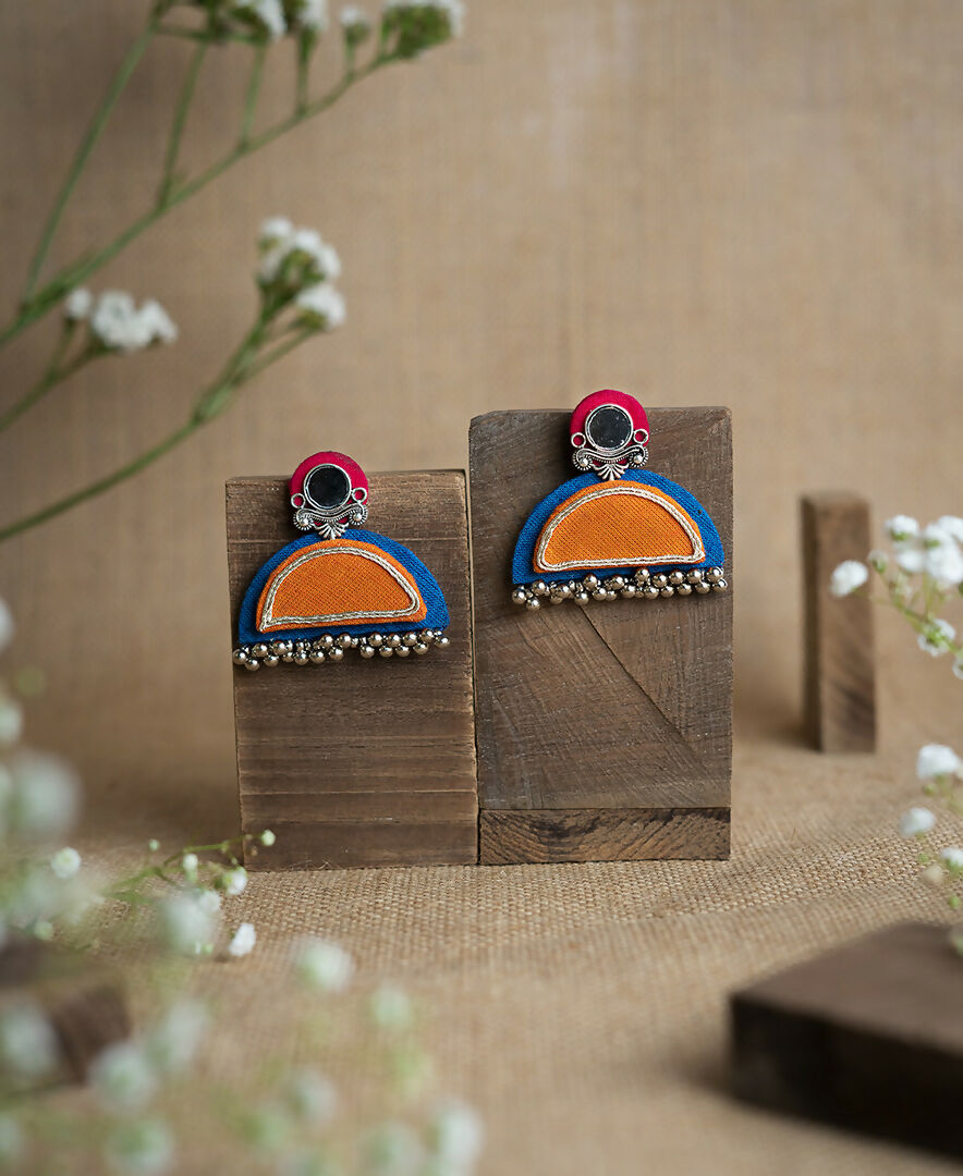 Chhavi Fabric Earrings