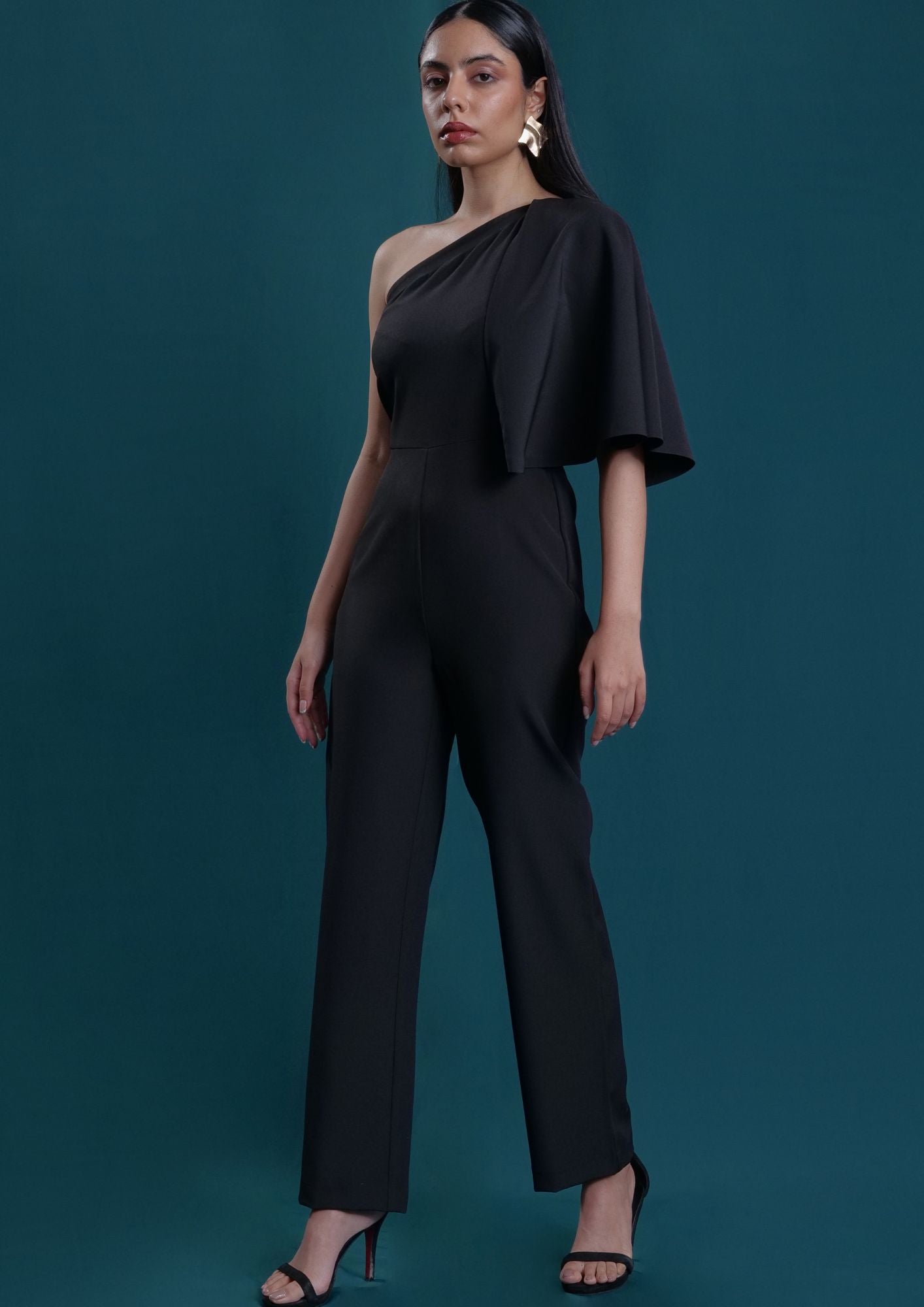 One Shoulder Jumpsuit