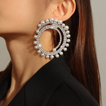 Audrey Rhinestone Earrings