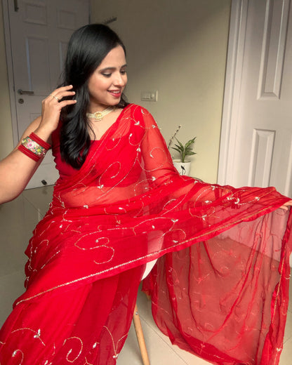 Banno Tera Swagger Chiffon Saree