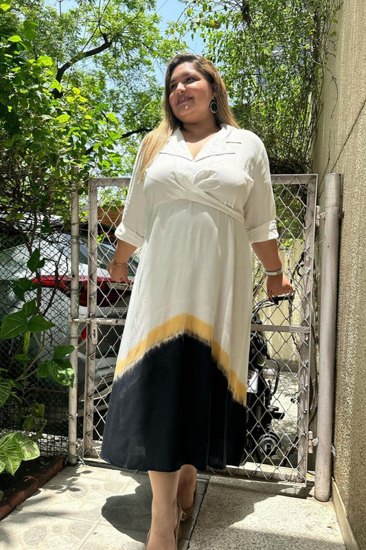 Diana A-line Collared Dress