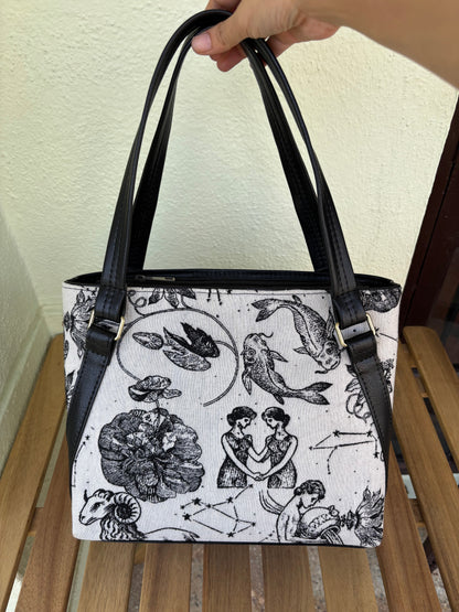 Celestial Mystique Handcrafted Tote