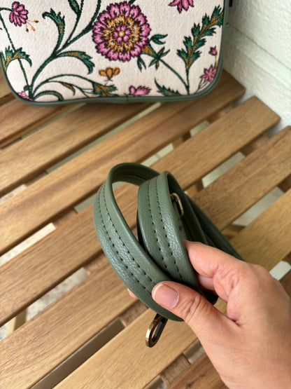 Meadow Bloom Handcrafted Briefcase Sling