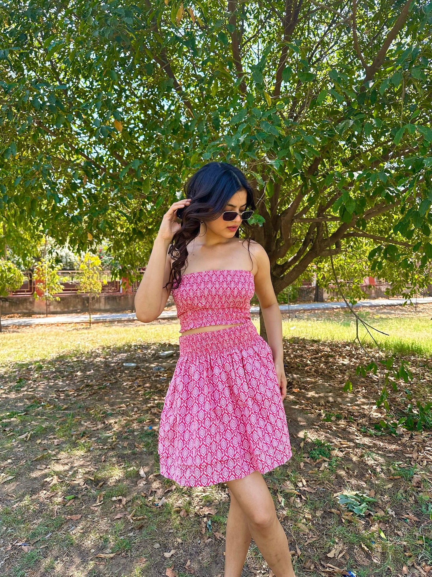 Pink Petal Coord Set