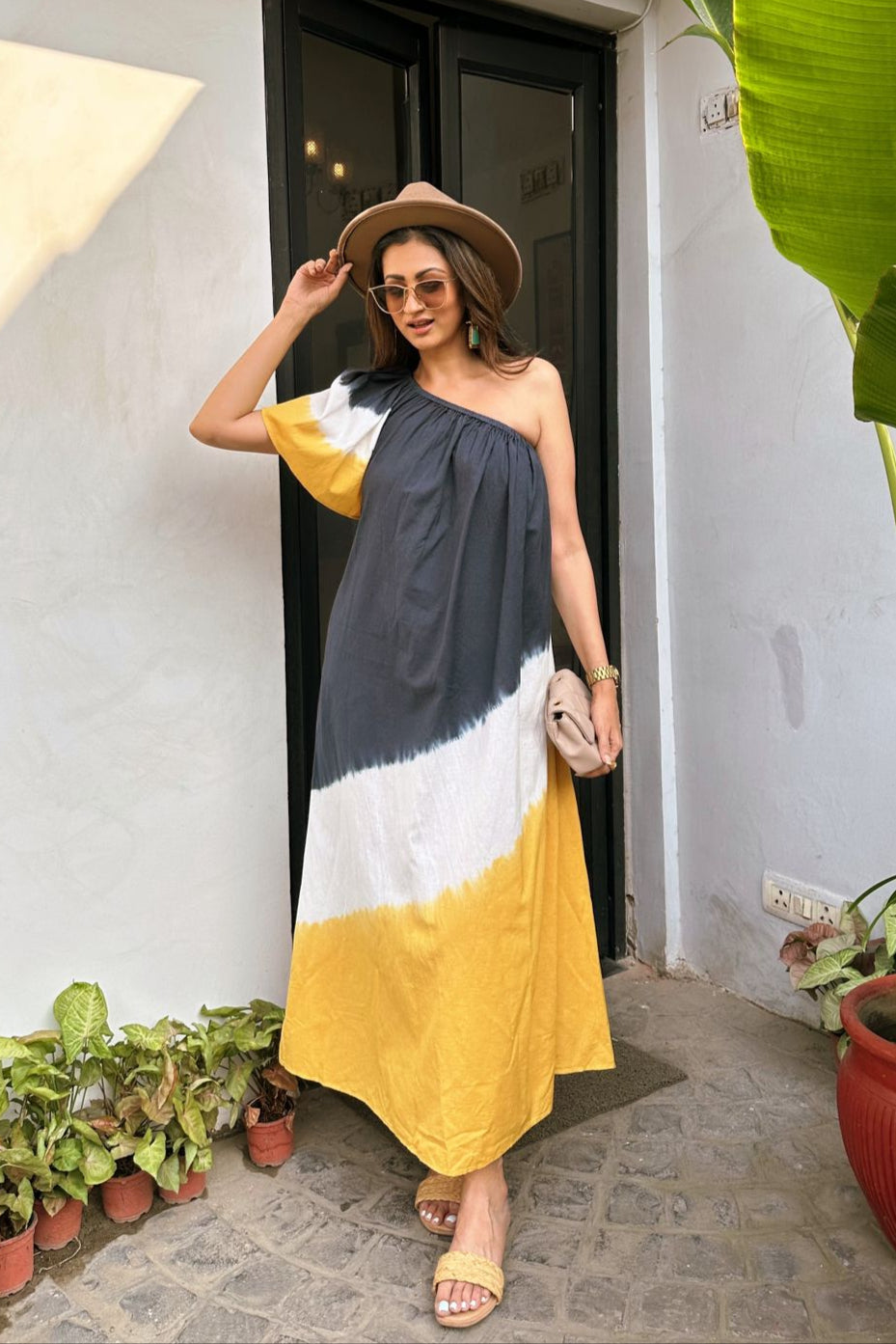 Dhriti Shibori Dress