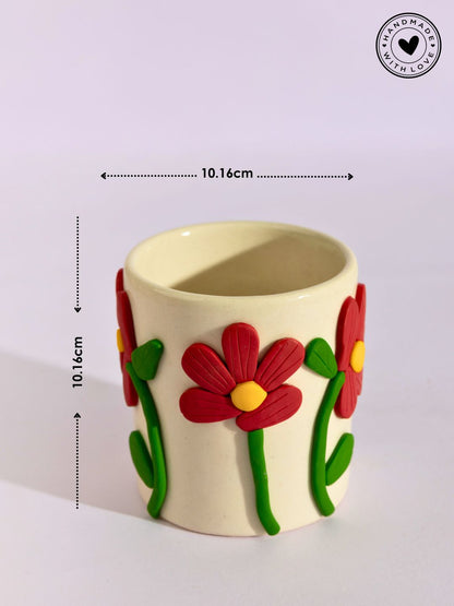 Ruby Ceramic Planter