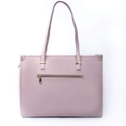 Lilac Leaves Box Tote bag