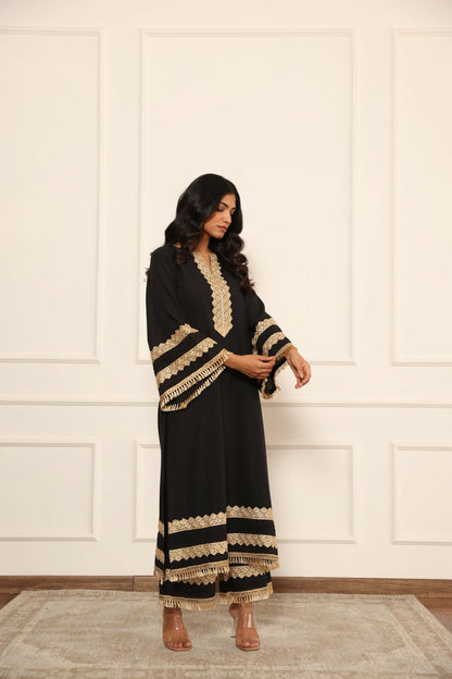 Leela Black Pakistani Suit Set