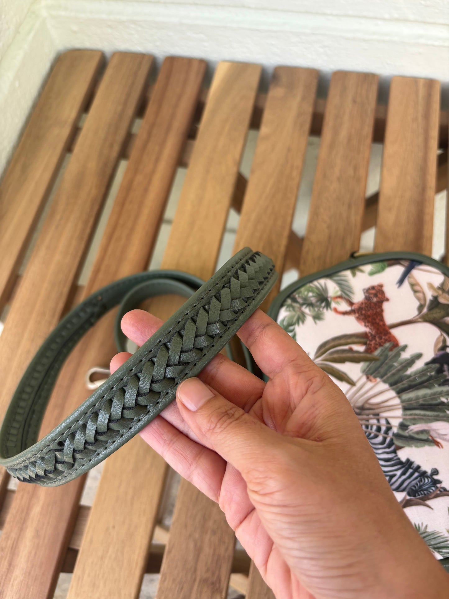 Jungle Luxe Handcrafted Sling Bag