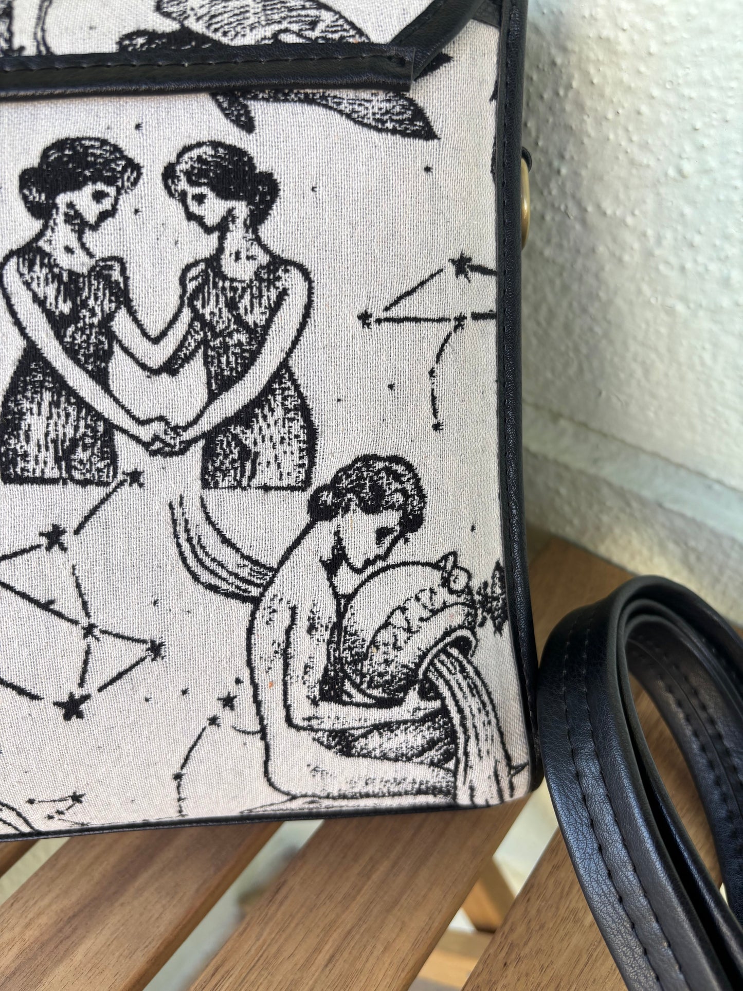 Celestial Handcrafted Saddle Bag