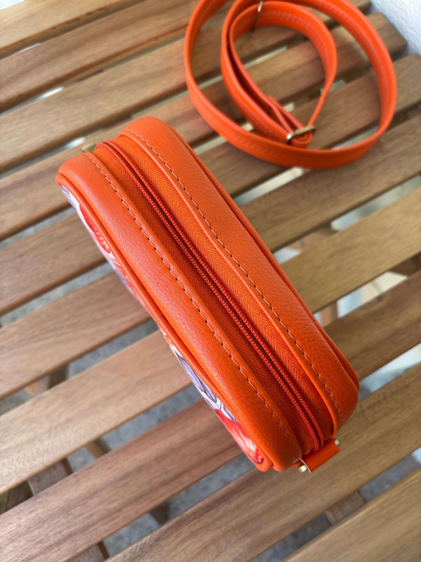 Hibiscus Bloom Handcrafted Sling Bag