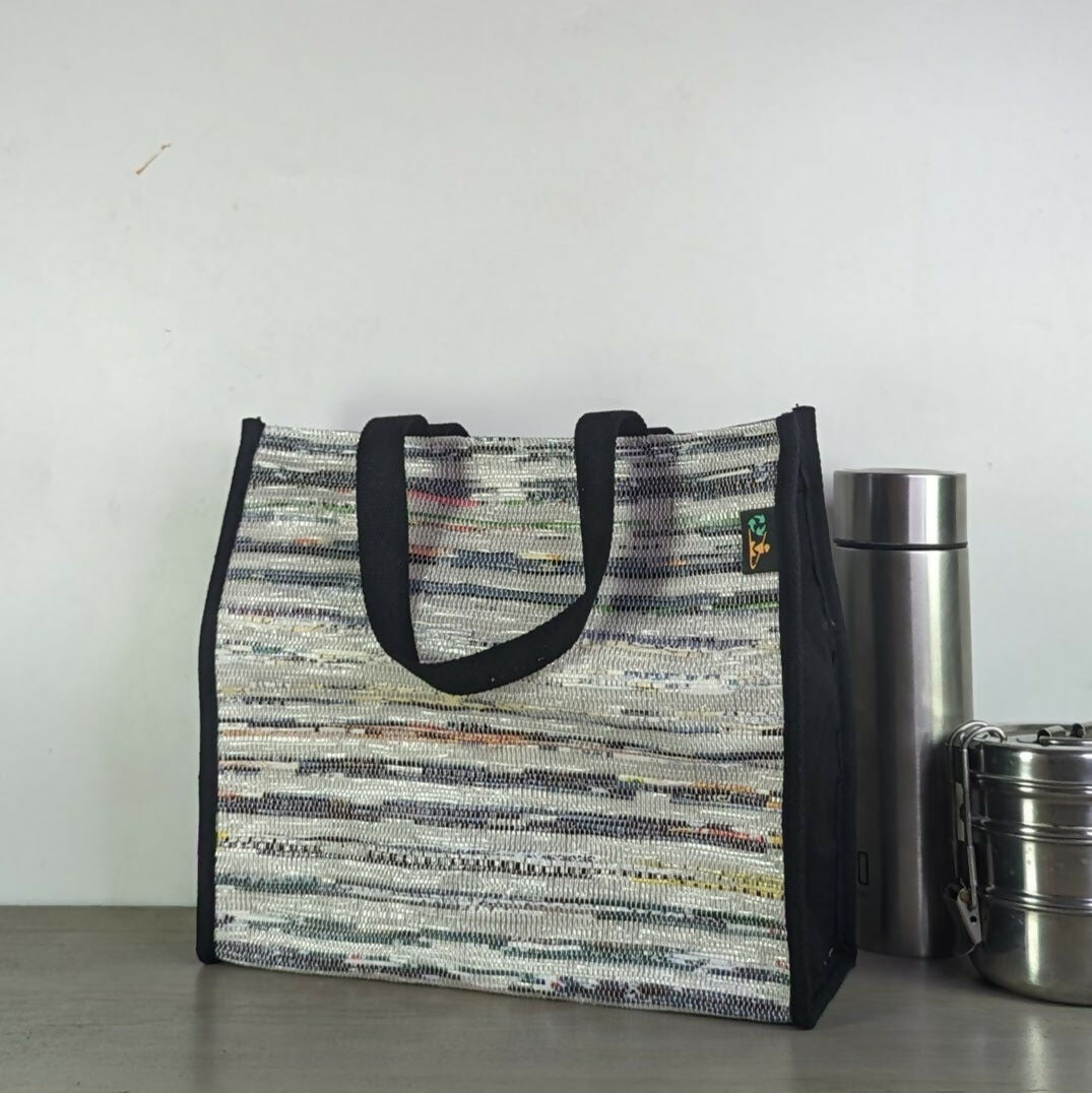 Upcycled Handwoven: The Lunch Bag