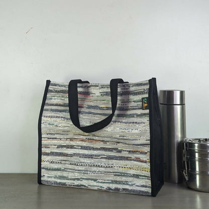 Upcycled Handwoven: The Lunch Bag