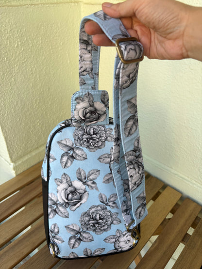 Midnight Rose Handcrafted Backpack