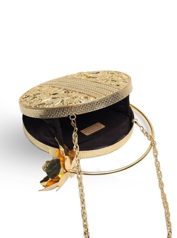 Naaz Embellished Mother of Pearl Clutch