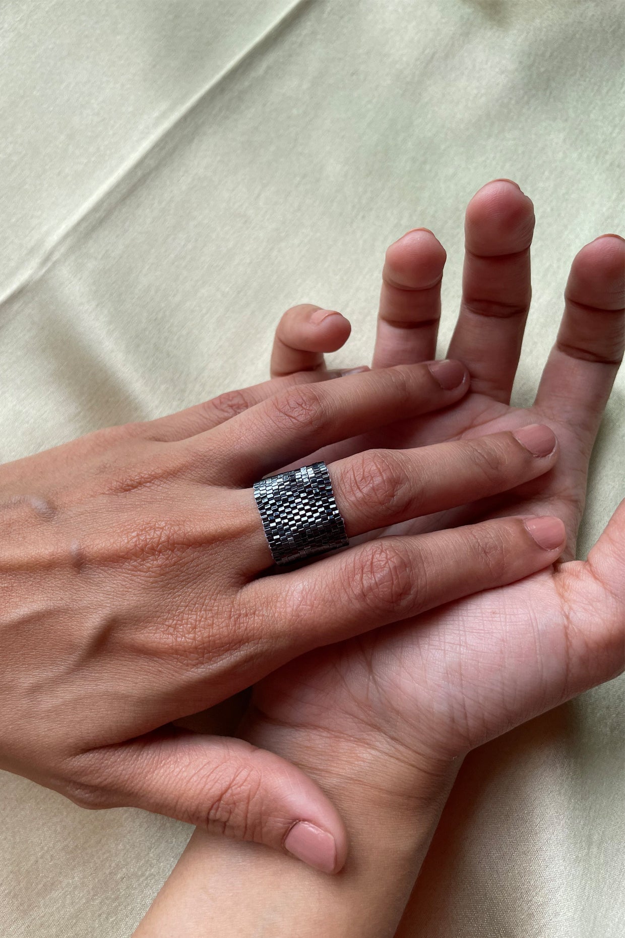 Witching Hour Beaded Ring