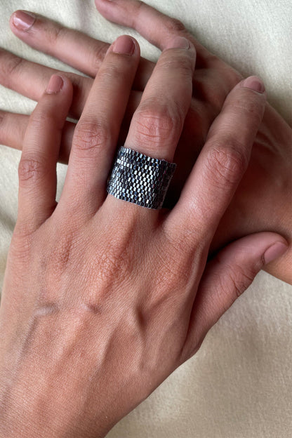 Witching Hour Beaded Ring