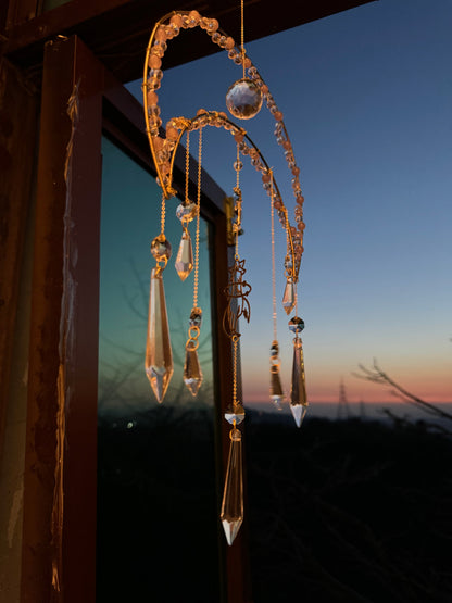 Aura Moon Suncatcher