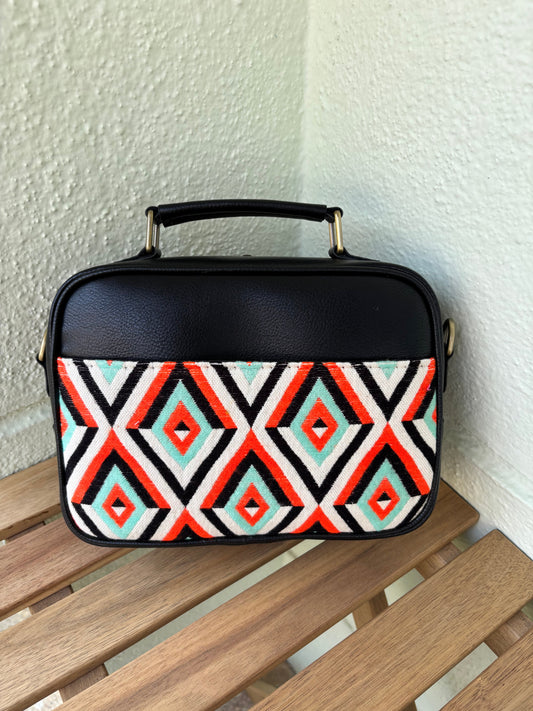 Geo Handcrafted Briefcase Sling