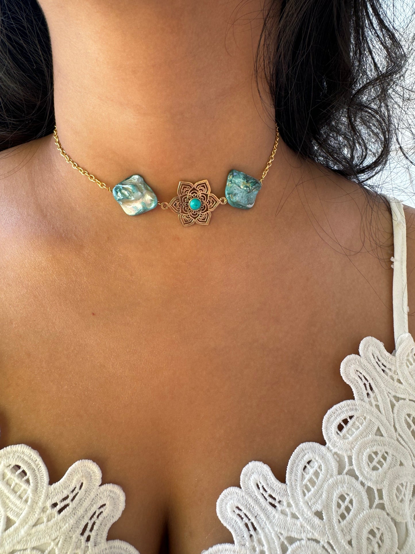 Aurora Turquoise Necklace