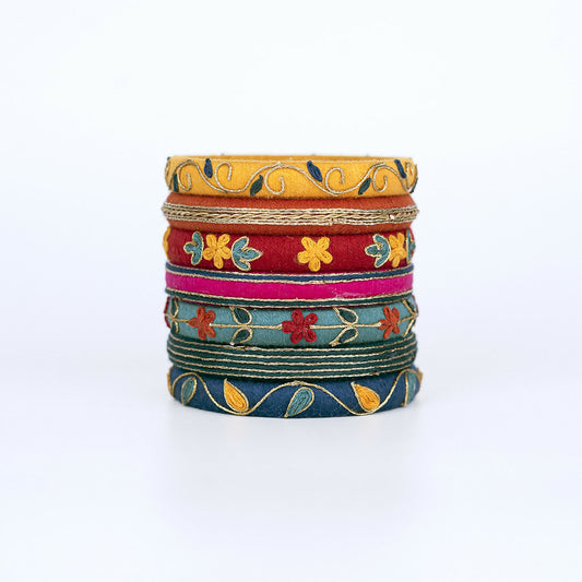 Prathvi Multicolor Bangle Set