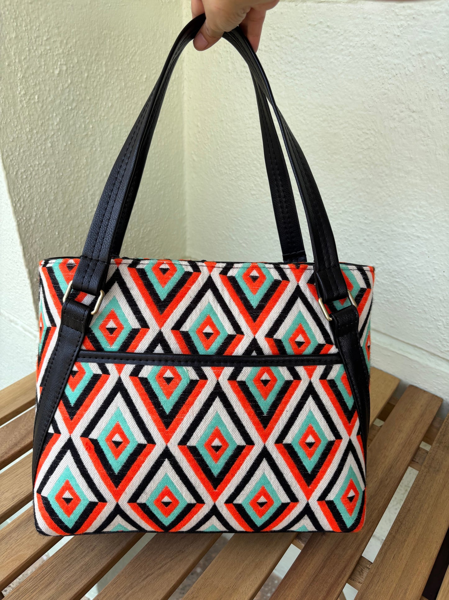 Aztec Horizon Handcrafted Tote