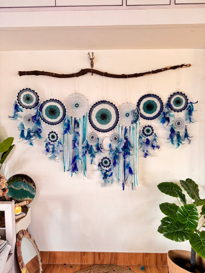 Evil Eye Cluster Dreamcatcher