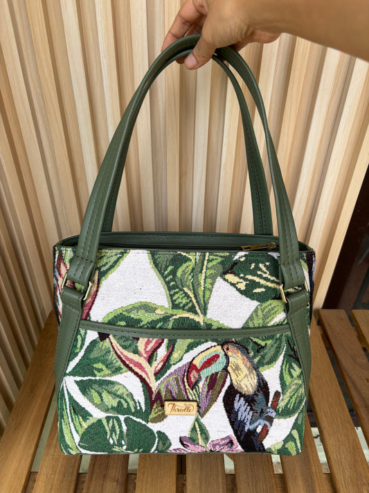 Tropical Vista Handcrafted Tote