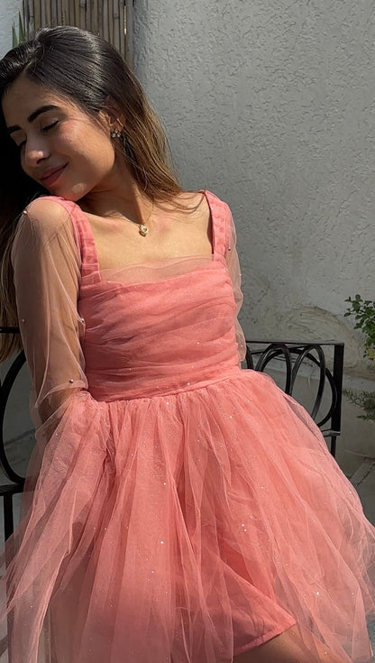 Sugarplum Pearl Dress With Detachable Big Bow