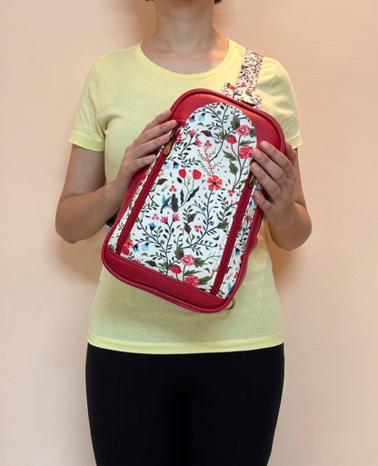 Wildflower Chest & Back Handcrafted Backpack