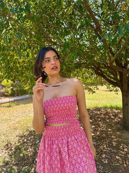 Pink Petal Coord Set