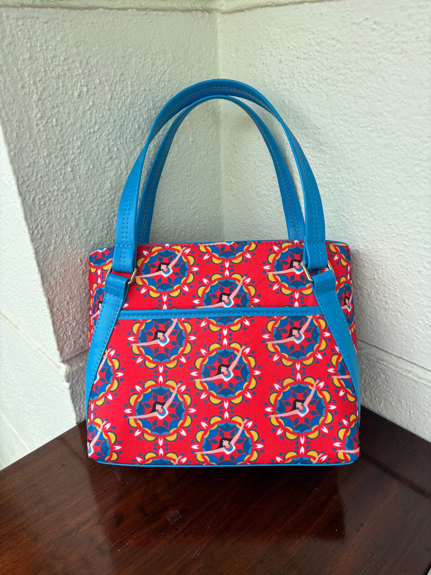 Mosaic Bloom Handcrafted Tote