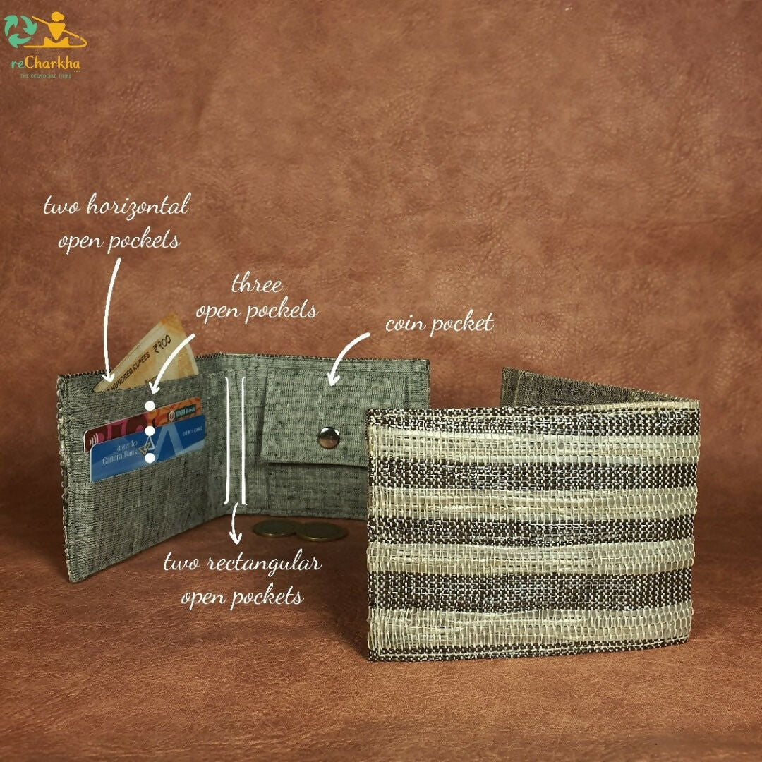 Upcycled Handwoven: Wallet