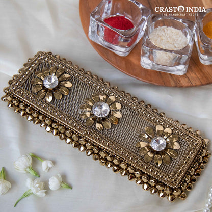 Handcrafted Ghunghroo Jewellery Chain Box