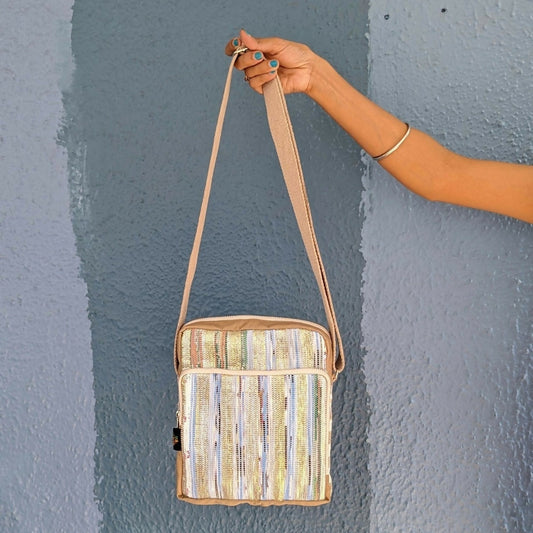 Upcycled Plastic: Cross Body Sling