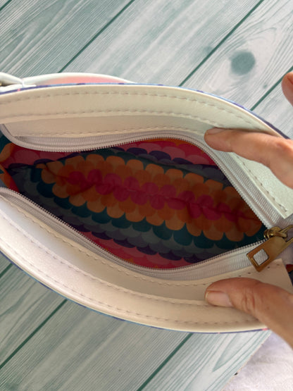 Candy Wave Handcrafted Baguette Bag