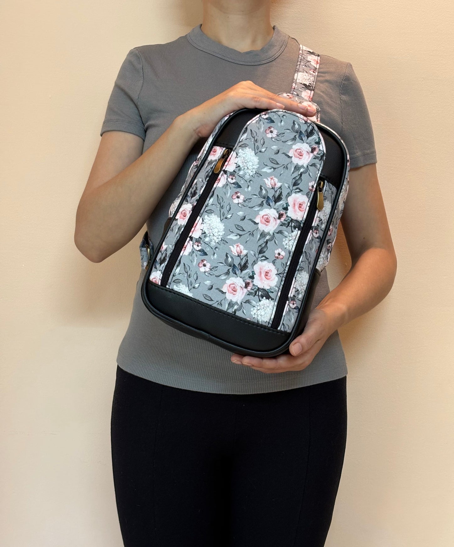 Smoky Rose Handcrafted Backpack