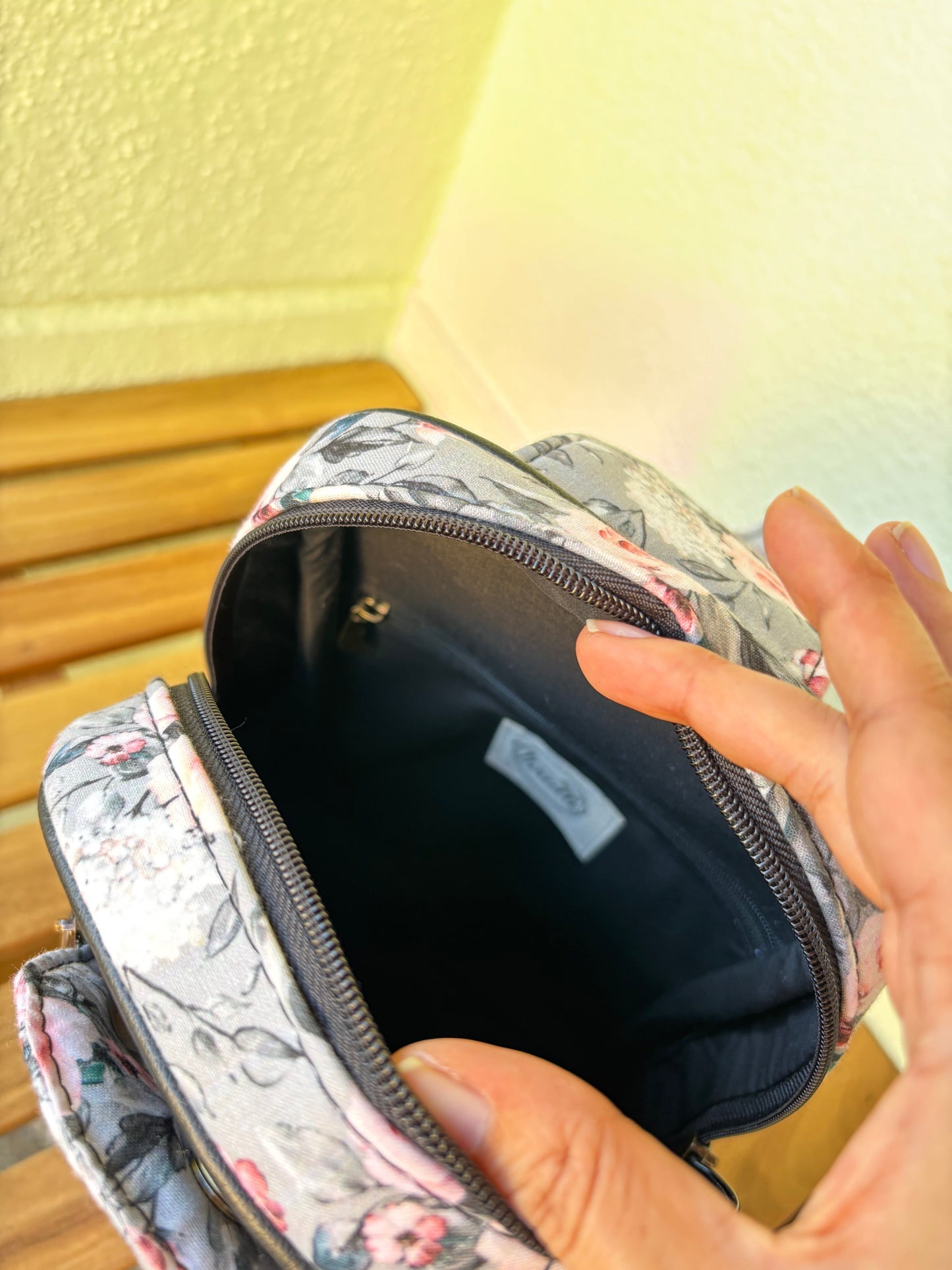 Smoky Rose Handcrafted Backpack