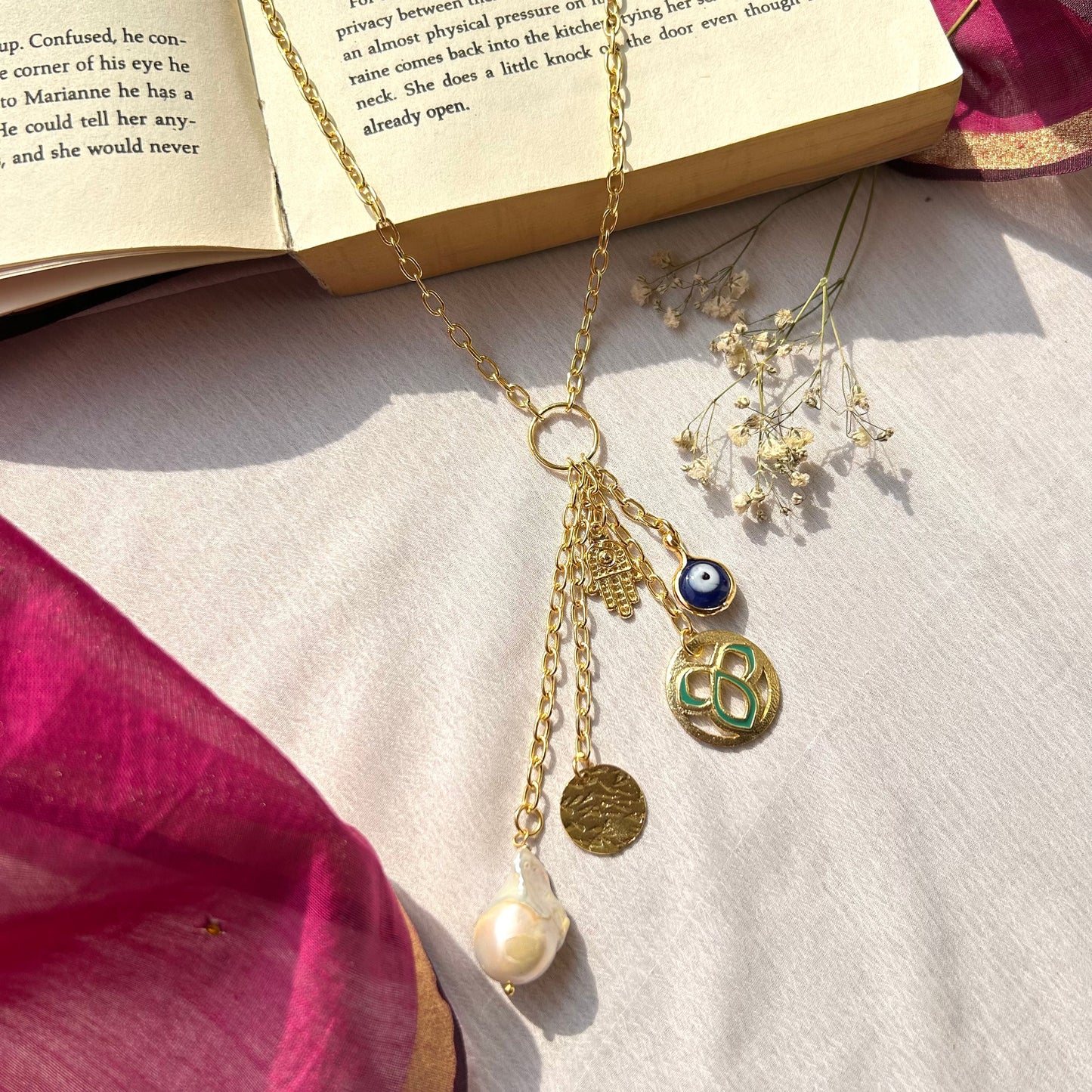 Charm Orbs Necklace