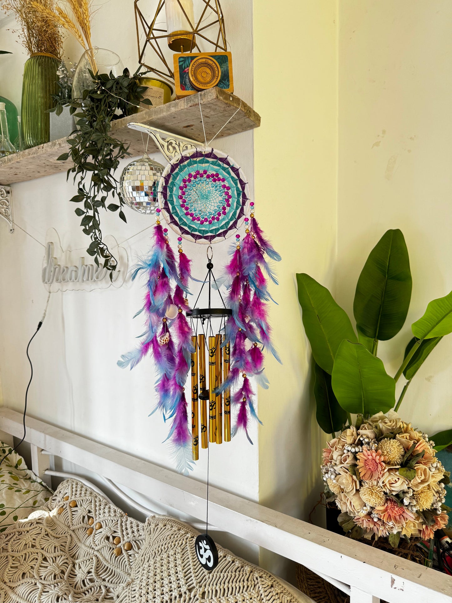 Twilight Omm Windchime Dreamcatcher