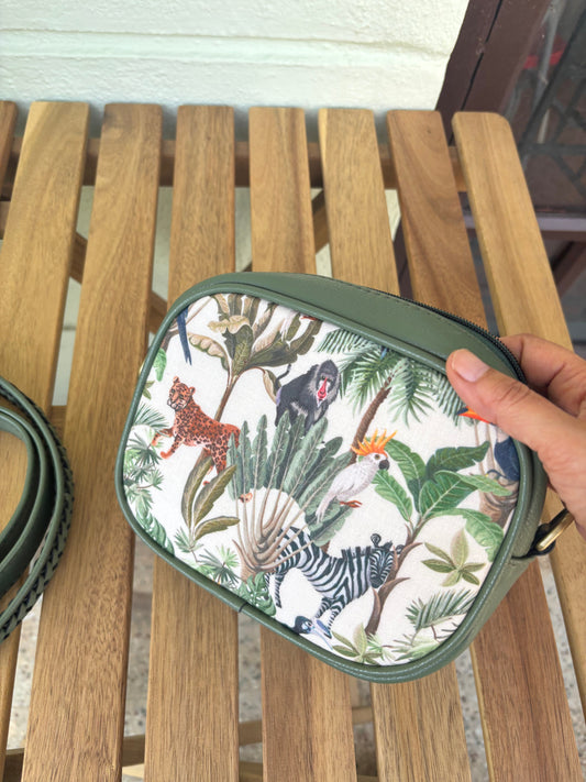 Jungle Luxe Handcrafted Sling Bag