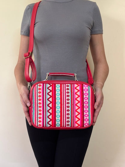 Vivid Handcrafted Briefcase Sling